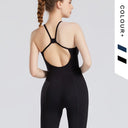 Elegant Ballet-Form Fitness Bodysuit