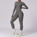 Premium Nylon Moisture-Control Yoga Bodysuit