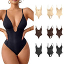 Deep V Waist-Control Hip-Lift Bodysuit