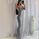 Mermaid Silhouette Sculpt Dress