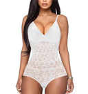 All-Season Feminine Lace Sculpting Bodysuit