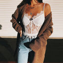 Chic Backless Lace Bodysuit for Sophisticated Evenings