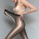 Elegant Micro Velvet Gloss Stockings