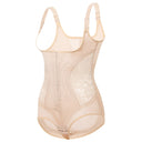 Elegant Curve-Enhancing Bodysuit with Zipper