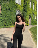 Elegant Silhouette Enhancer Spaghetti Strap Bodysuit