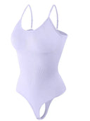 Elegant Plus Size Sculpting Corset with T-back Design