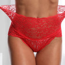 Sculpting High-Waist Lace Lingerie Essentials