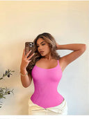Elegant Silhouette Enhancer Spaghetti Strap Bodysuit