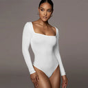 Chic Autumn-Winter Form-Fitting Bodysuit