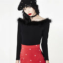 Chic Long Sleeve Curve-Hugging Bodysuit