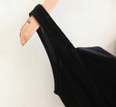 Elegant Solid Color Backless Jumpsuit