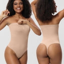 Elegant Knit Body Sculptor Jumpsuit with Detachable Tank