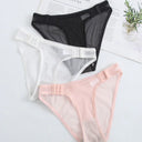 Elegant Breathable Mesh Briefs for the Modern Woman