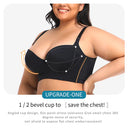 Elegant Contour Seamless Sports Bra with Enhanced Back Support