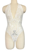 Sophisticated Romance Three-Point Lace Bodysuit