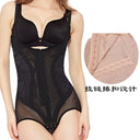 Elegant Curve-Enhancing Bodysuit with Zipper