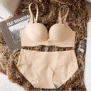 Elegant Comfort Wireless Bra Set for Petite Figures