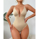 Deep V Waist-Control Hip-Lift Bodysuit