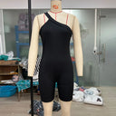 Chic Autumn-Winter Women's Curve-Hugging Jumpsuit