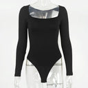 Chic Autumn-Winter Form-Fitting Bodysuit