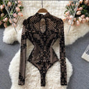 High-End Floral Embroidery Women's T-Shirt