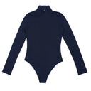 Sophisticated Curve-Hugging Knitted Bodysuit