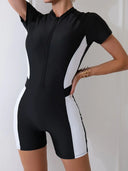Elegant Women's Sleeveless Sportswear Jumpsuit