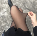 Sophisticated Autumn-Winter Thigh-High Pantyhose