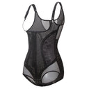 Elegant Curve-Enhancing Bodysuit with Zipper