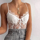 Chic Backless Lace Bodysuit for Sophisticated Evenings