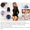 Elegant Women's Long-Sleeved Lace Bodysuit