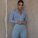 Elegant Winter Club-Ready Zippered Bodysuit
