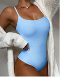 Elegant Silhouette Enhancer Spaghetti Strap Bodysuit