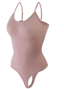 Elegant Plus Size Sculpting Corset with T-back Design