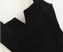 Elegant Solid Color Backless Jumpsuit