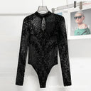 High-End Floral Embroidery Women's T-Shirt