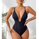 Deep V Waist-Control Hip-Lift Bodysuit