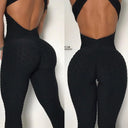Sleek Women's Form-Fitting Yoga Overall