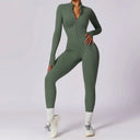 Premium Nylon Moisture-Control Yoga Bodysuit