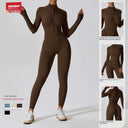 Premium Nylon Moisture-Control Yoga Bodysuit